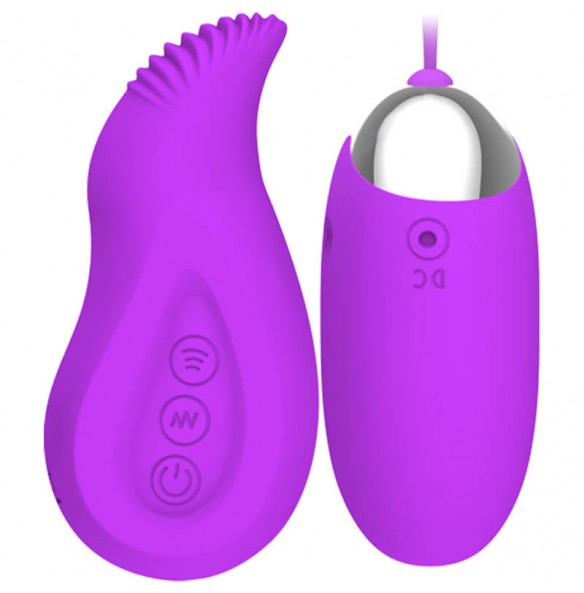 PRETTY LOVE - Fairy Wireless Remote Vibrating Egg (Chargeable - Purple) PRETTY LOVE - Fairy Wireless Remote Vibrating Egg (Chargeable - Purple)